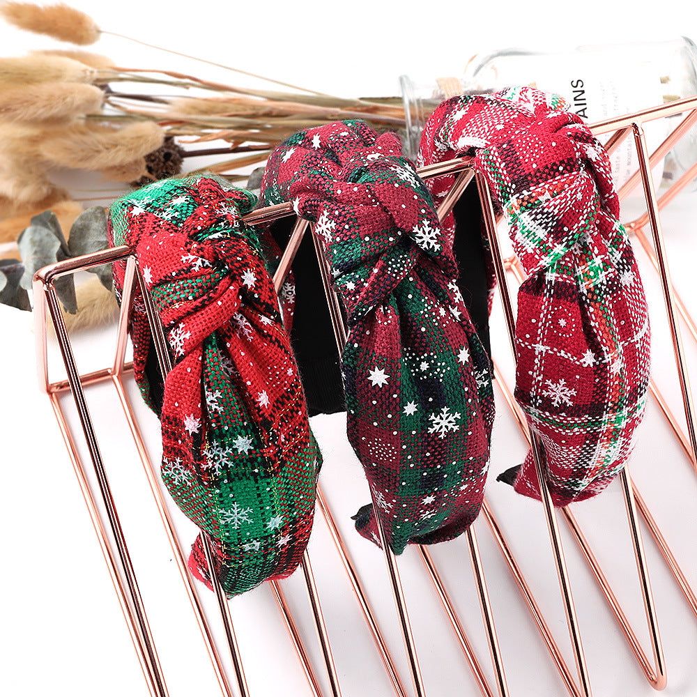 Wholesale Christmas Fabric Headband